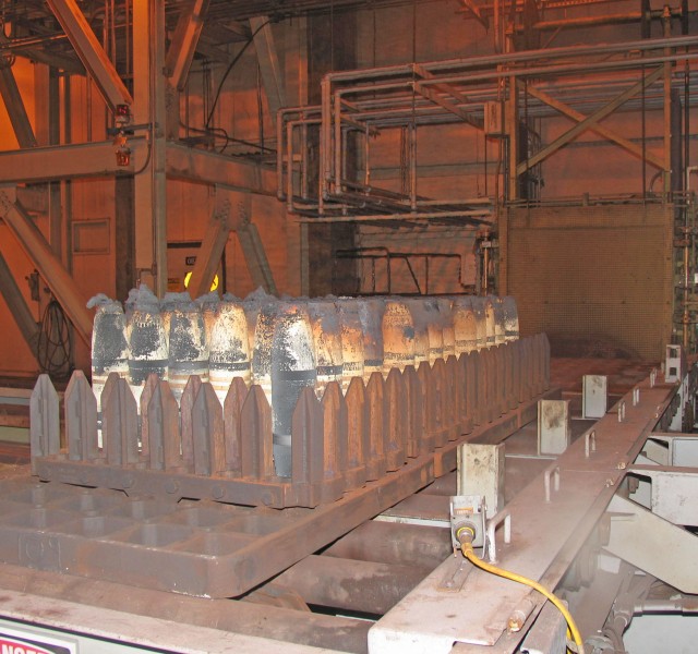 Chemical munitions destruction