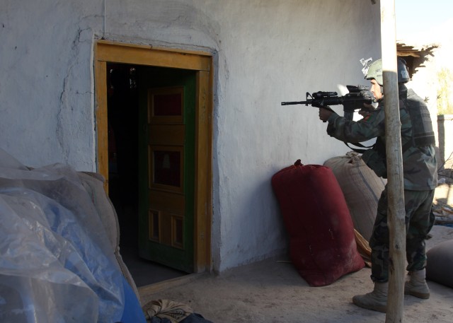 ANSF and coalition SOF conduct operations in Deh Chopan 