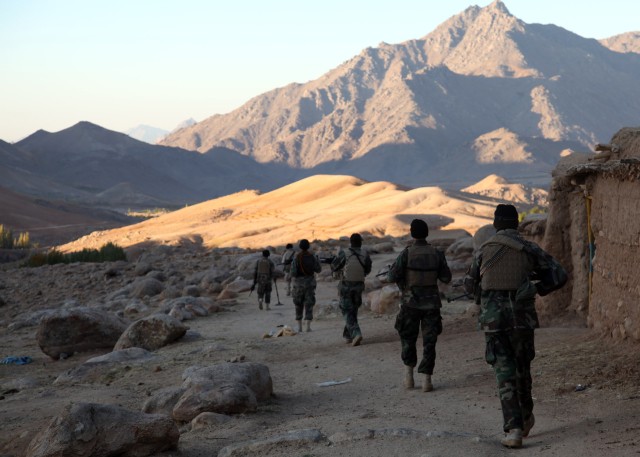 ANSF and coalition SOF conduct operations in Deh Chopan