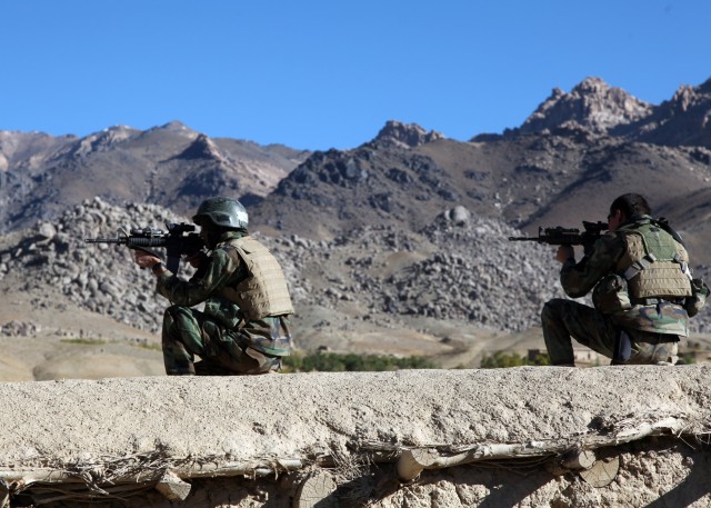 ANSF and coalition SOF conduct operations in Deh Chopan 