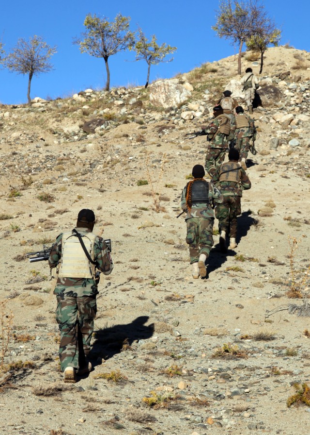 ANSF and coalition SOF conduct operations in Deh Chopan 