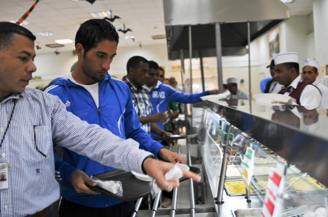 American service members go the distance with Iraqi Olympians