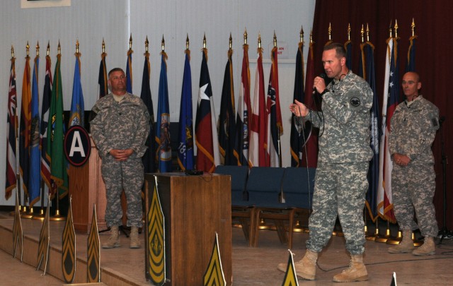 SMA conducts town hall meeting with Third Army Soldiers