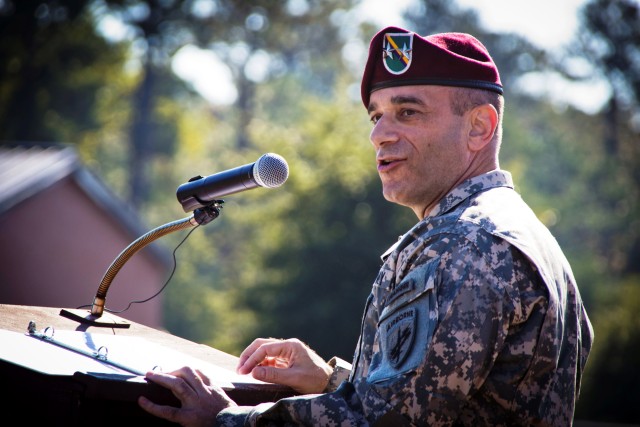 New Commander's First Words