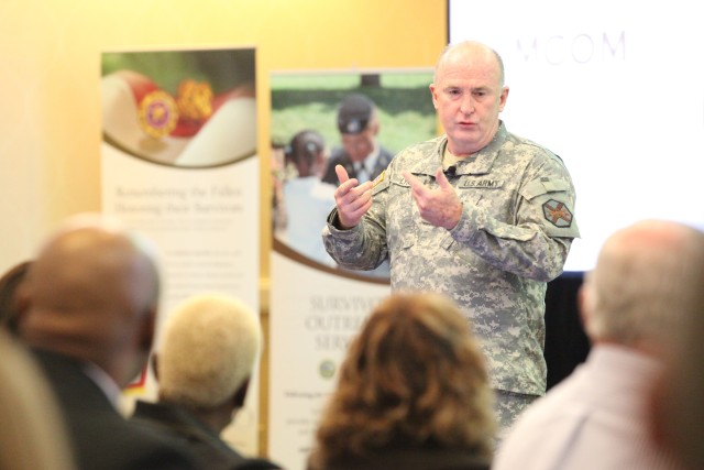 Survivors present issues to leadership at Army Family Action Plan Summit