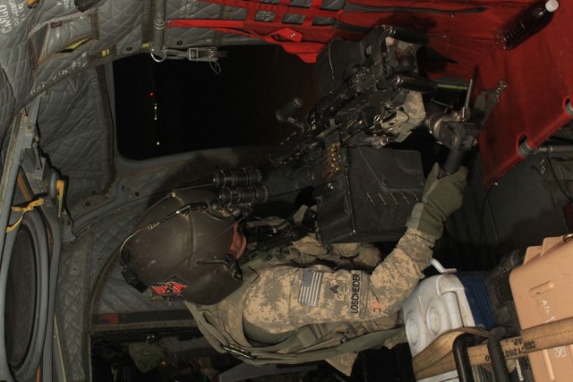 Chinook crews fly 'All Night Long'