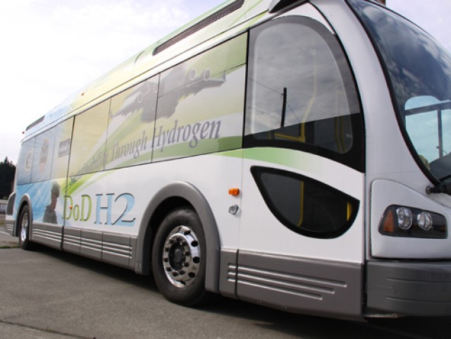 New hydrogen bus comes to the WTB