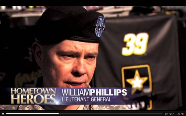 LTG William Phillips at Talladega 
