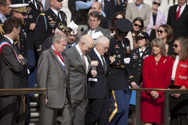 French, Arlington and American Legion reps