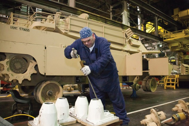 Anniston Army Depot's night shift shows versatility