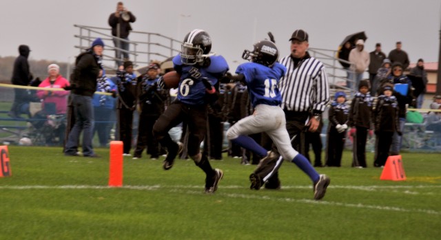 Fort Drum Mountaineers football player Cedarious Barfield