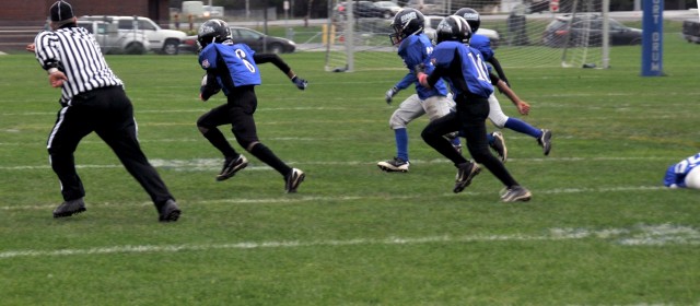 Fort Drum Mountaineers football player Cedarious Barfield