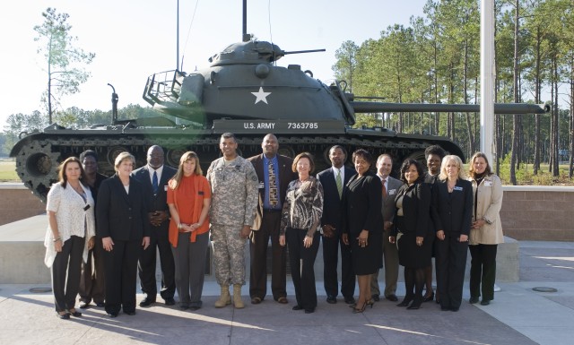 Sumter Schools District leaders visit Third Army/ARCENT