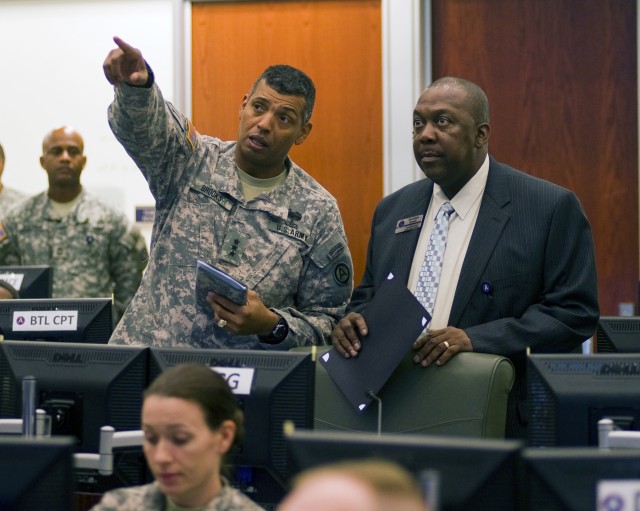 Sumter Schools District leaders visit Third Army/ARCENT