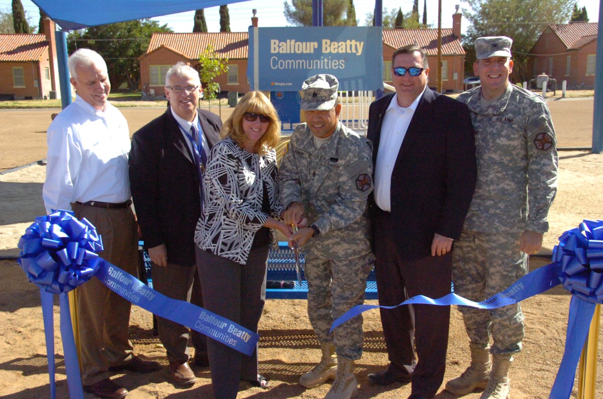 Balfour Beatty Provides New Playground At Fort Bliss Article The