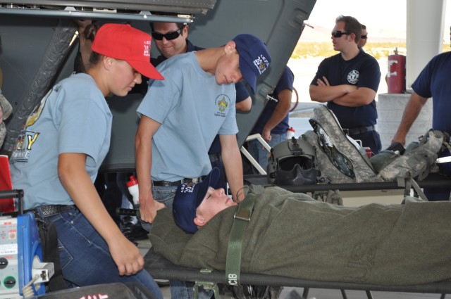 Inland Empire youth learn about firefighting at Fort Irwin