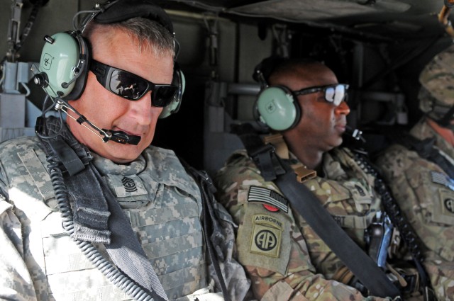 Sgt. Maj. of the Army tours Regional Command South