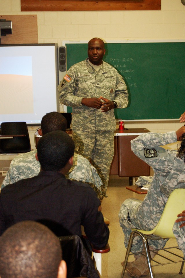 USAREC-ROTC synergy at Bowie State