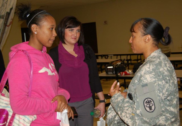 Indianapolis Battalion promotes health, fitness in schools