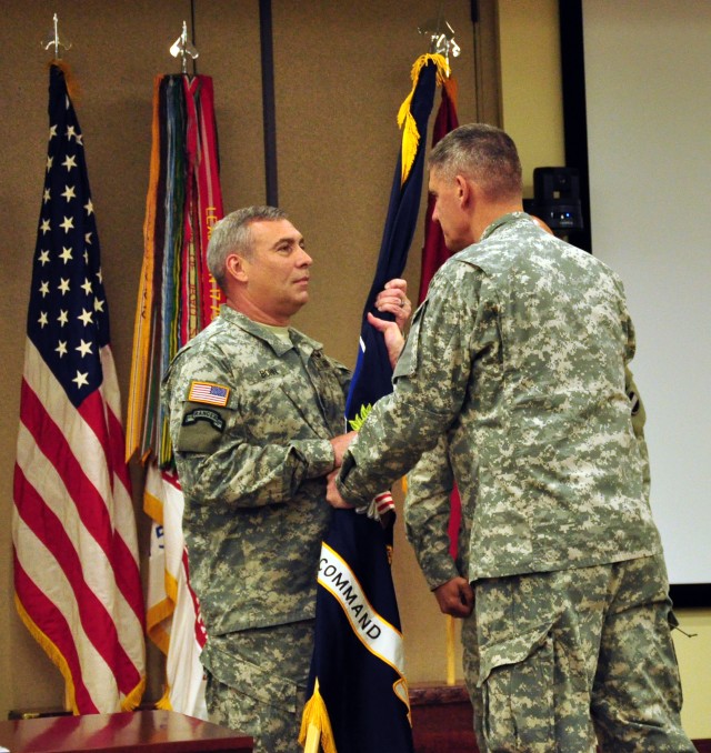 Army's largest command welcomes new top enlisted Soldier