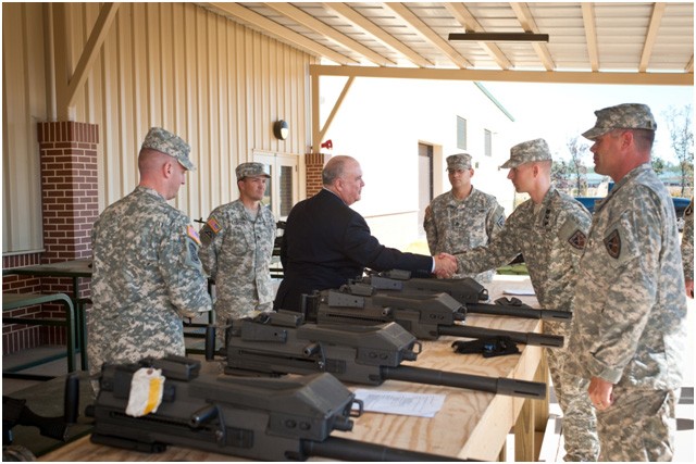 HON Dr. Westphal visits Fort Benning and the Maneuver Center of Excellence