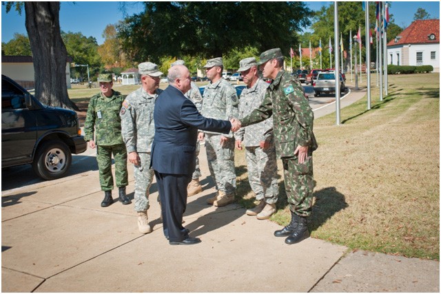 HON Dr. Westphal visits Fort Benning and the Maneuver Center of Excellence