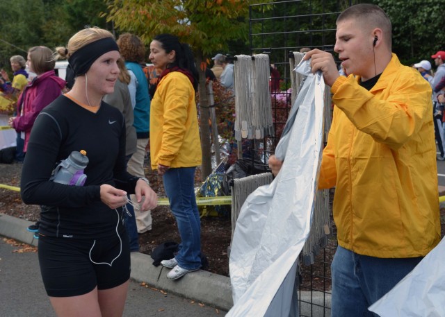 A mother's tragic loss provides hope / Inaugural Race for a Solider half marathon assists Service members dealing with Post Traumatic Stress Disorder