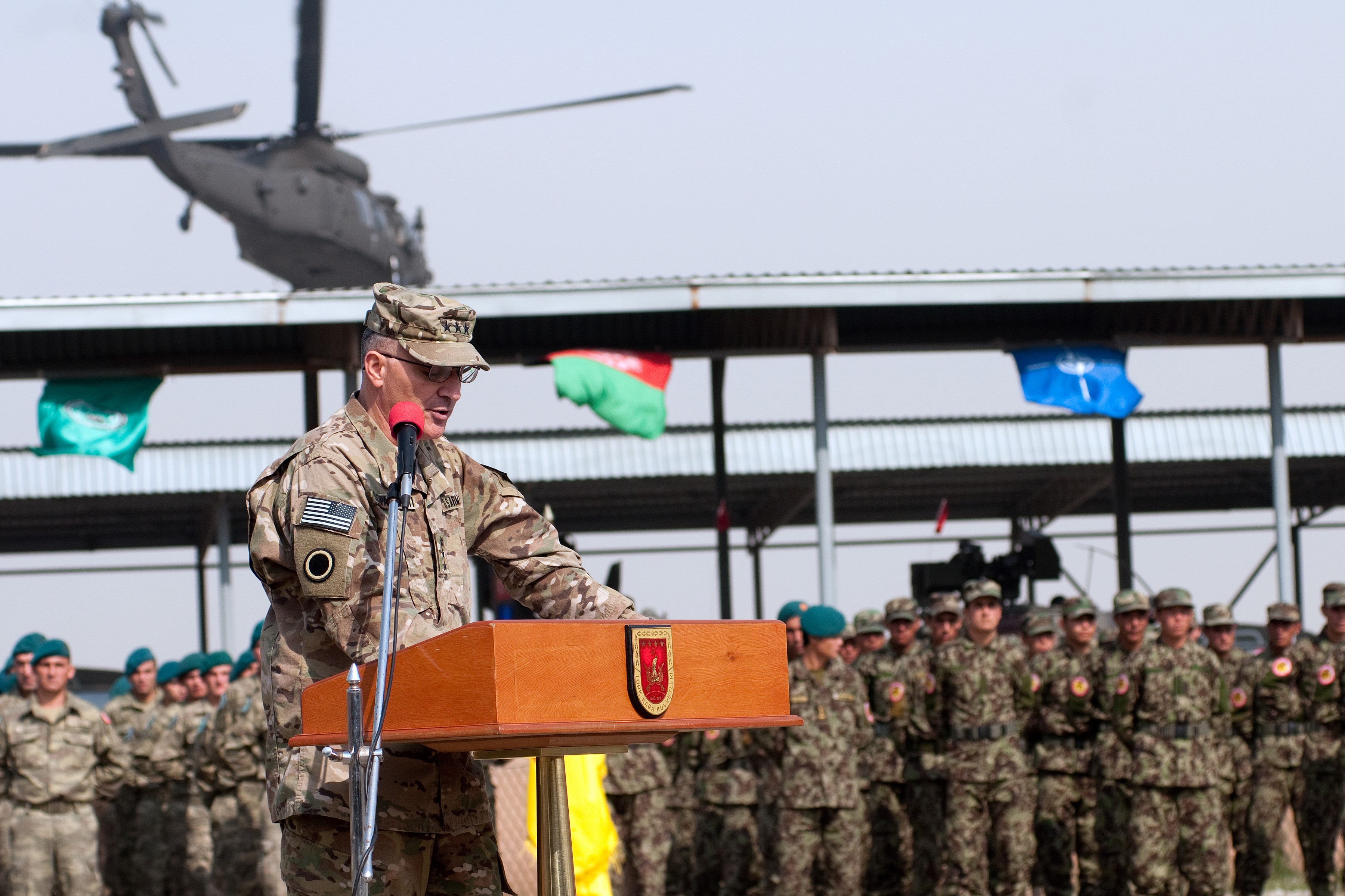 LTG Curtis Scaparrotti attends Regional Command - Capital transfer of ...