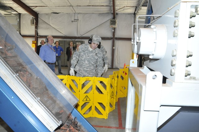 Blue Grass Army Depot Showcases Unique Inert Demilitarization Capabilities