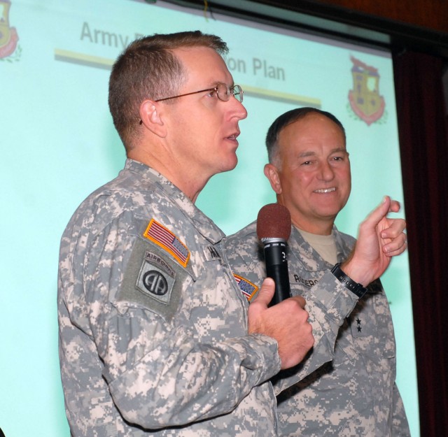 Gen. Jim Rogers And Col. John Hamilton Address AFAP Conference Attendees