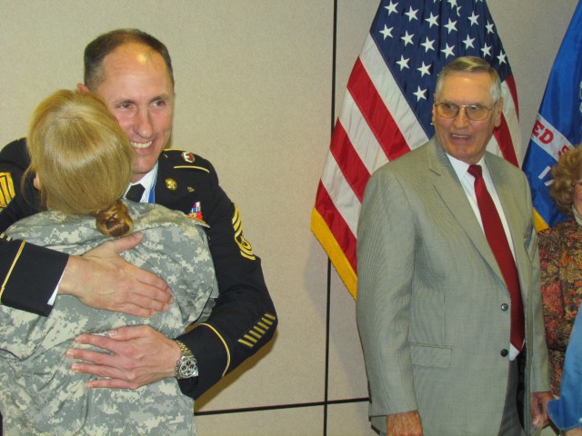 Sgt. Maj. Tim Shelton Retires