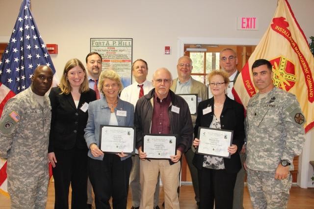 Fort A.P. Hill Citizen's Academy Pilot Program Graduates.