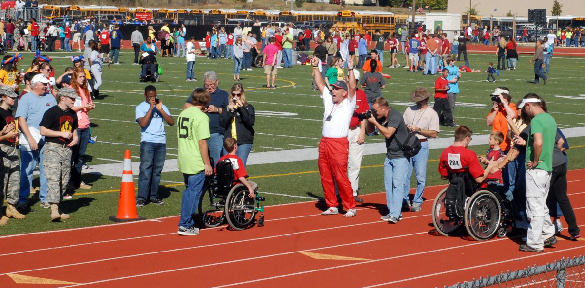 Special Olympics Has Golden Day At Track | Article | The United States Army