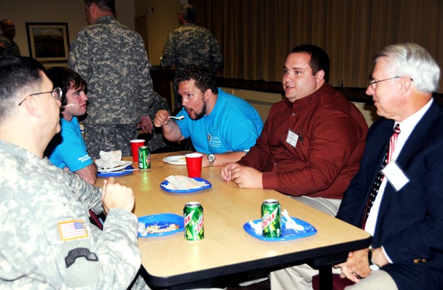 Post thanks, informs local clergy during event