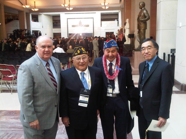 Congressional Gold Medal awarded to thousands of Japanese-American WWII veterans