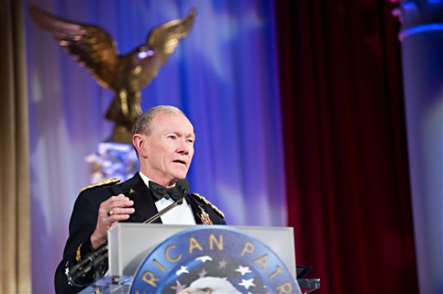 Dempsey at NDU gala
