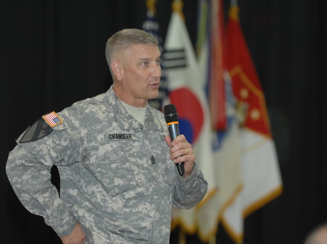 U.S. Army's top NCO returns to South Korea