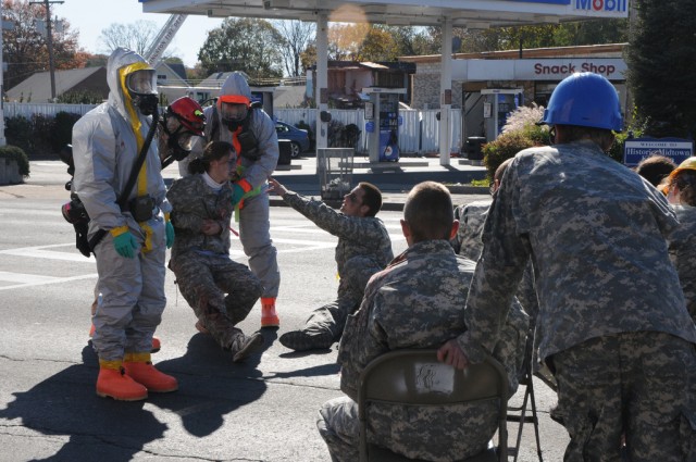 New York National Guard Conducts Dirty Bomb Drill in Kingston New York 