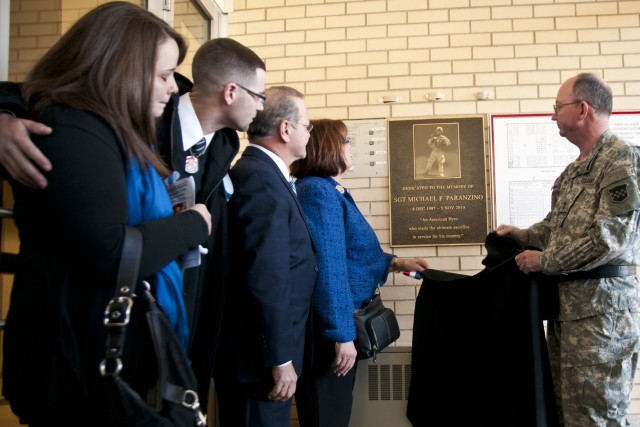 Army Reserve Center Memorialized