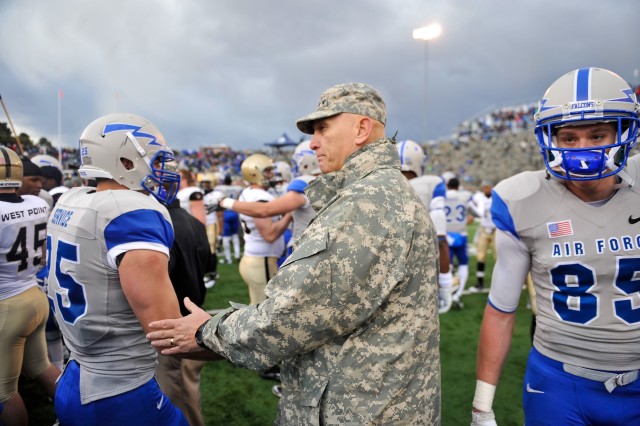 CSA Odierno attends Army vs. Air Force game