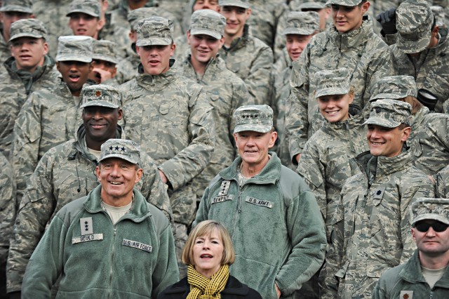 CSA Odierno attends Army vs. Air Force game