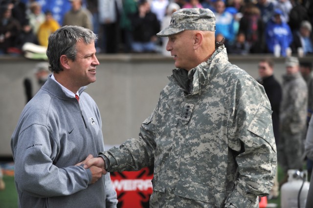 CSA Odierno attends Army vs. Air Force game