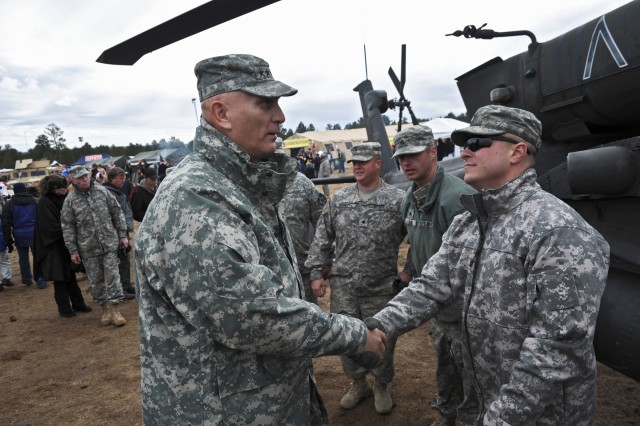 CSA Odierno attends Army vs. Air Force game