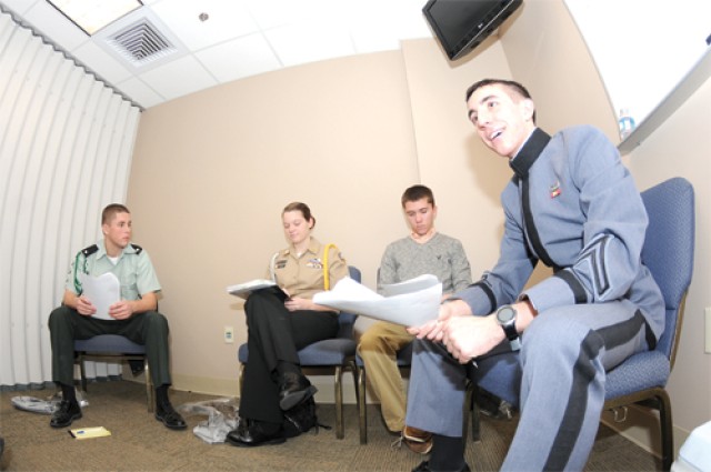 Cadets discuss ethics
