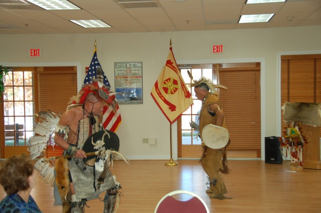 Native American dance presentation