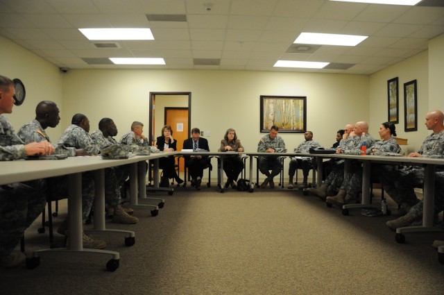 Visit focuses on financial education