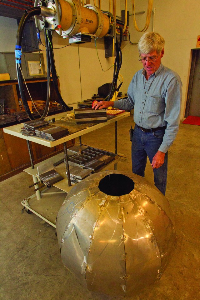 Depot's weld lab ensures proper environment for tests