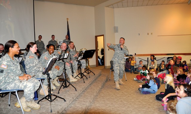 9th Army Band brings music, laughter to Fairbanks families