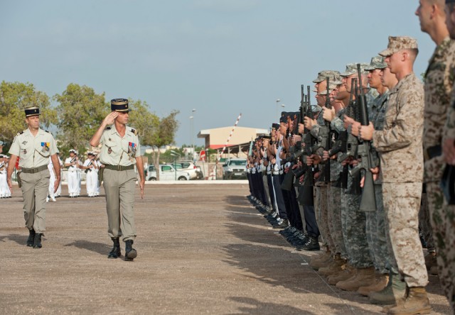 U.S., International Forces commemorate Veterans Day in Africa