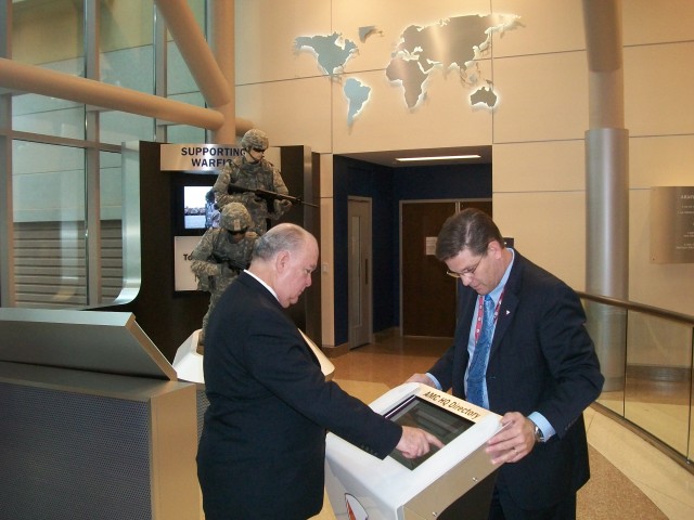 The Under Secretary of the Army visits Army Material Command headquarters